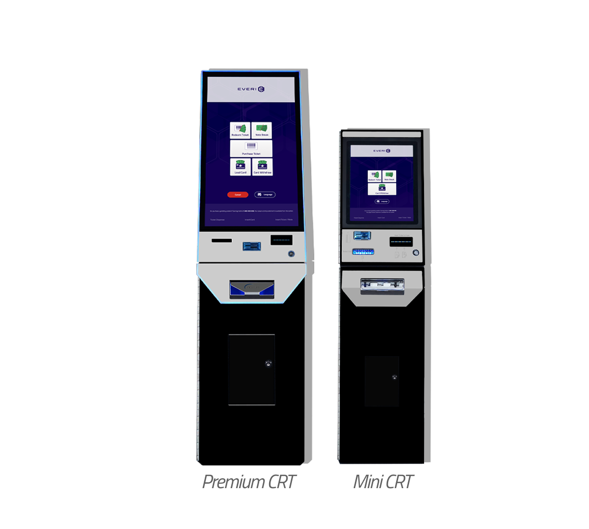 Premium CRT and Mini CRT kiosks